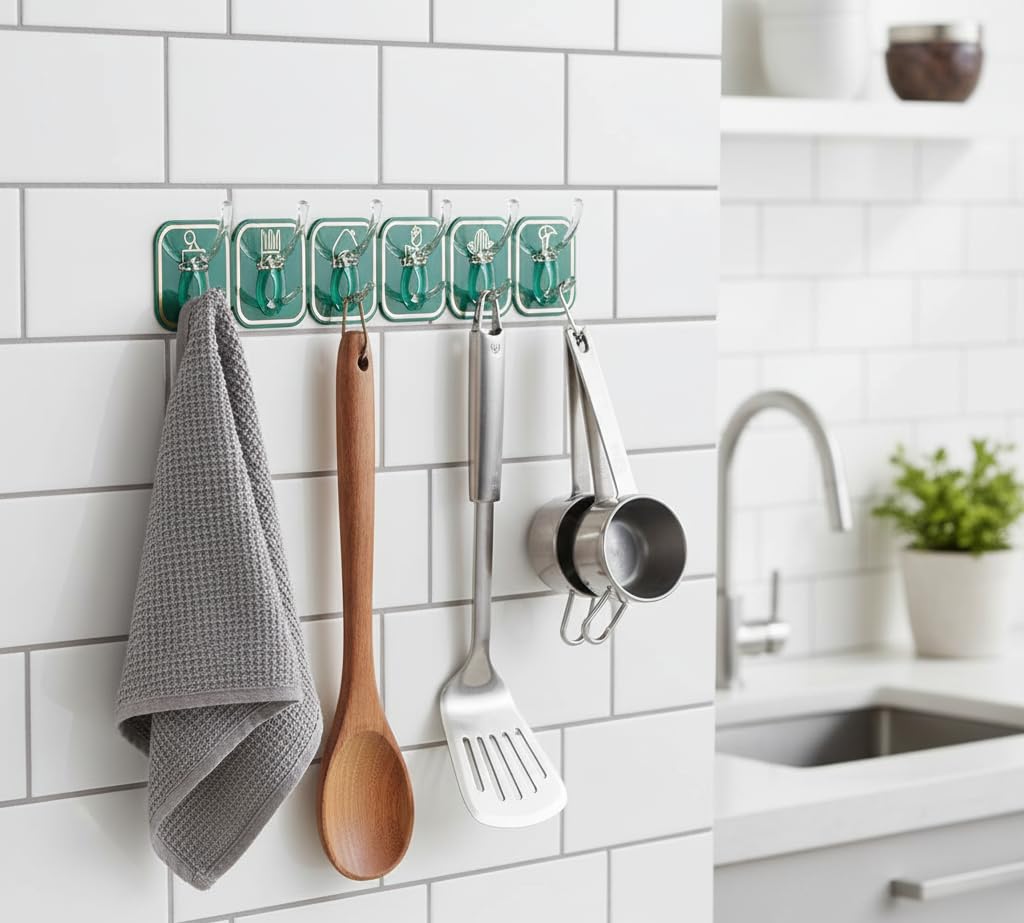 Heavy Duty Self Adhesive Wall Hooks