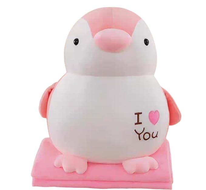 DailyEase™ 3-in-1 Kids Blanket and Pillow and Soft Toy