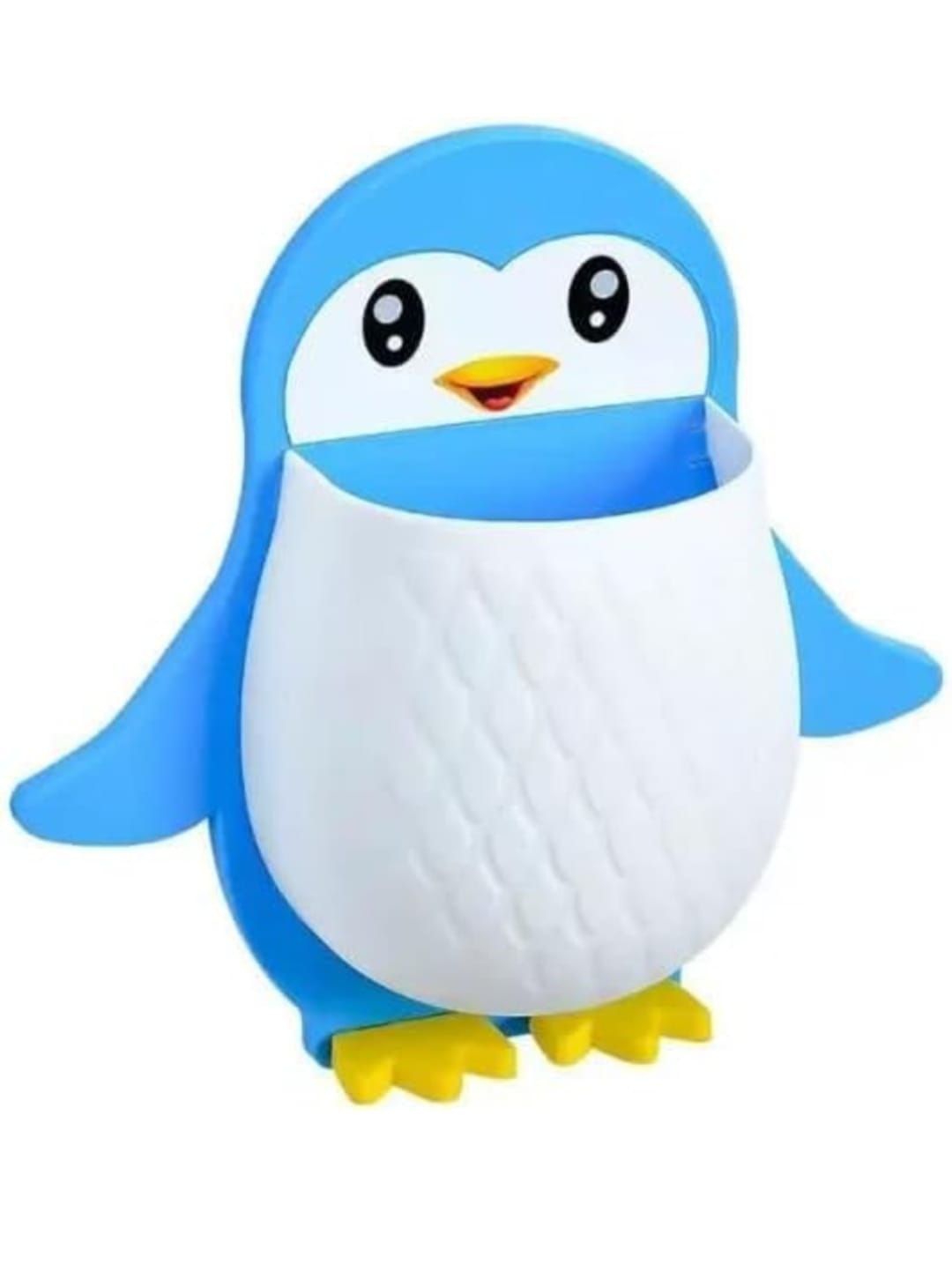 🐧 Cute Penguin Wall Storage Organizer – Multi-Purpose Holder for Kids & Home