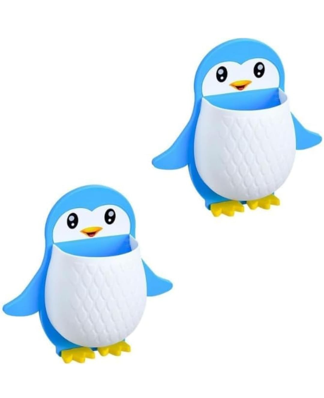 🐧 Cute Penguin Wall Storage Organizer – Multi-Purpose Holder for Kids & Home