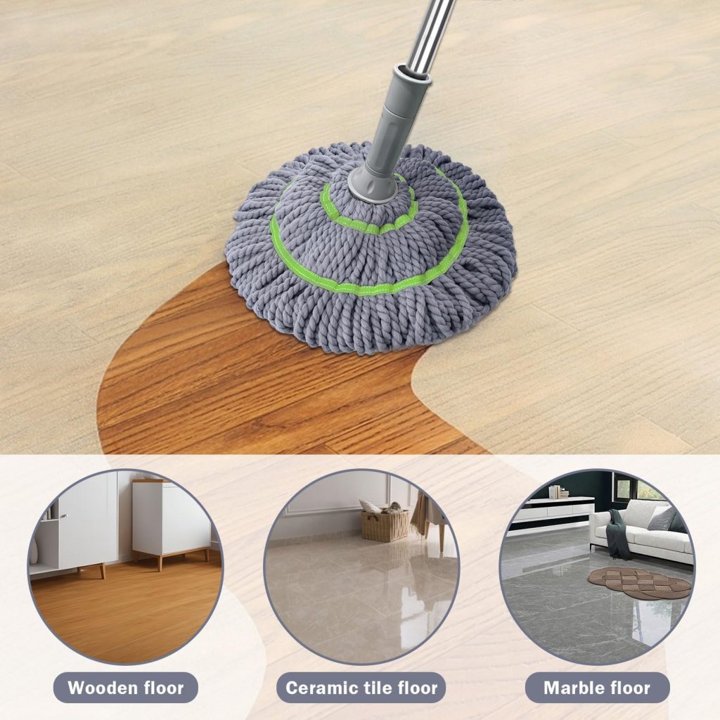 Microfiber Twist Mop Cleaning Accessorie
