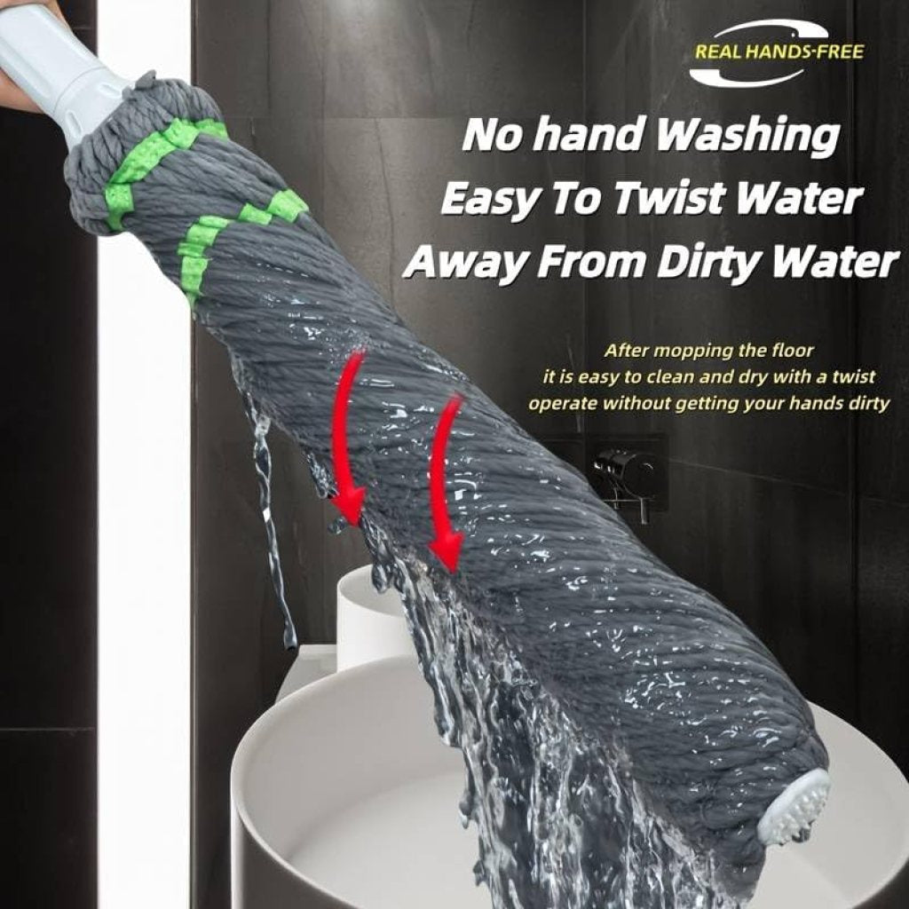 Microfiber Twist Mop Cleaning Accessorie