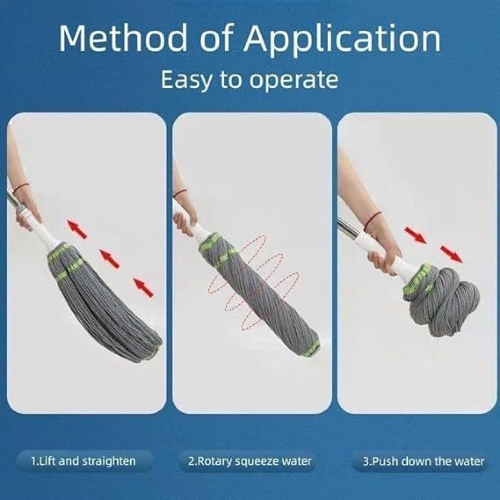 Microfiber Twist Mop Cleaning Accessorie