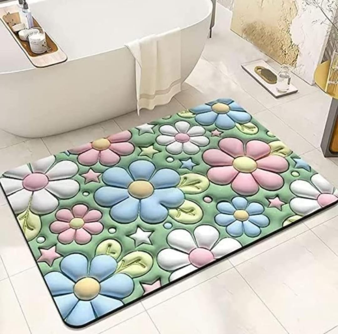 3D PRINTED BATHROOM MATS