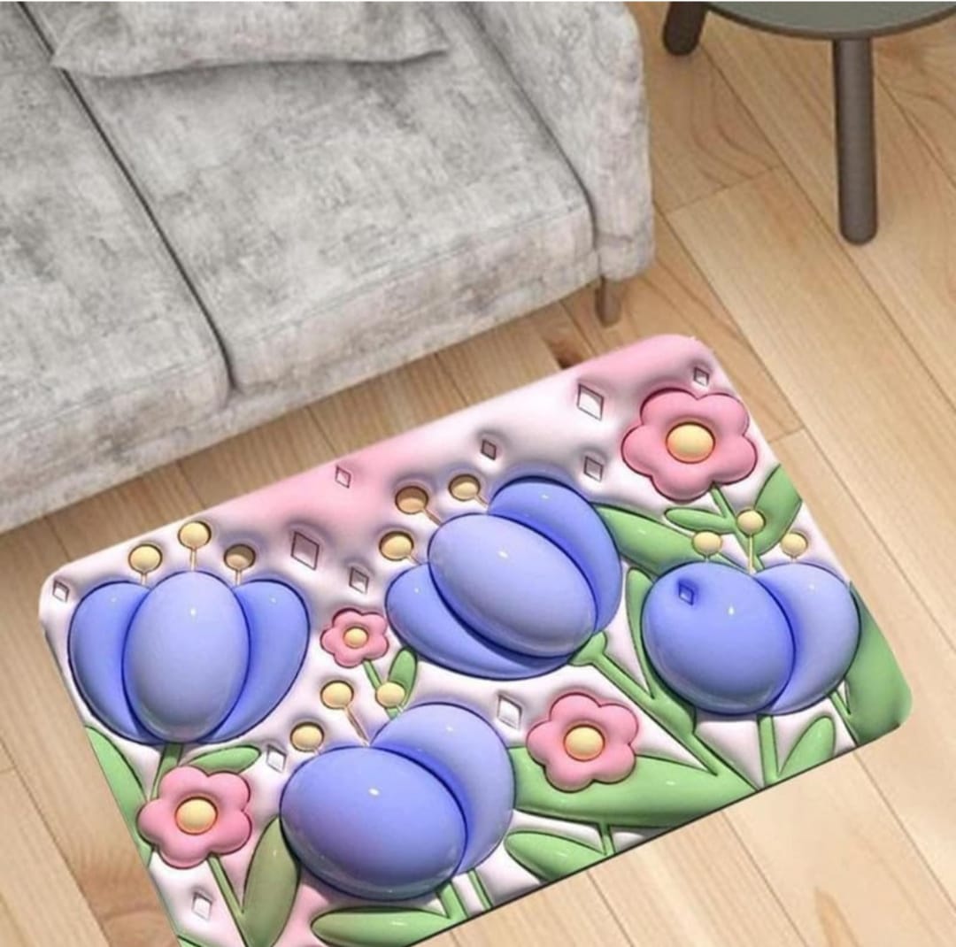 3D PRINTED BATHROOM MATS