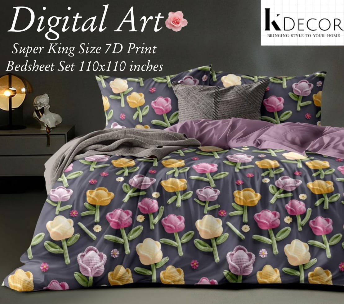 7D Digital Print Bed in a bag
