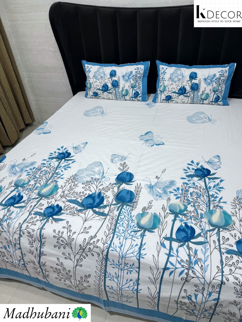 MADHUBANI BEDSHEETS
